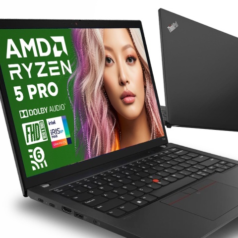 Laptop Lenovo ThinkPad T14s G2 Ryzen 5 Pro 16GB RAM 512GB SSD 14" Full HD powystawowy