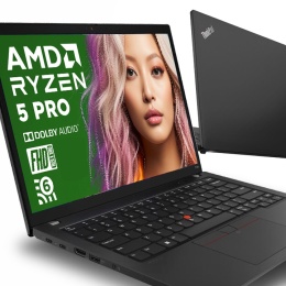 Laptop Lenovo ThinkPad T14s G2 Ryzen 5 Pro 16GB RAM 512GB SSD 14" Full HD powystawowy