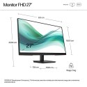 MONITOR HP LED 27" S3 Pro 327pf 100Hz (B0CG3UT)