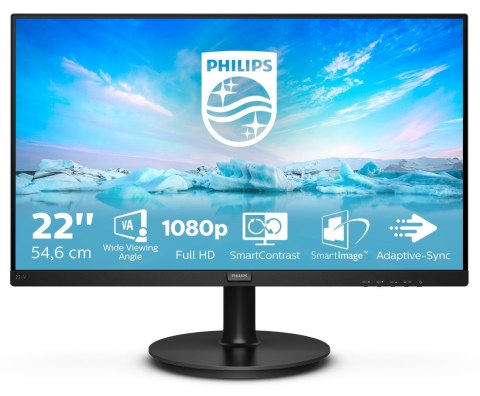 MONITOR PHILIPS LED 21,5" 221V8/00 (OUTLET)