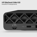 HP EliteDesk 8 Mini G2i AI Ultra 5 322 16GB DDR5 5600 SSD512 Intel Graphics W11Pro 3Y OnSite