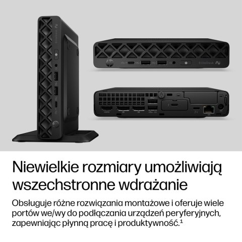 HP EliteDesk 8 Mini G2i AI Ultra 7 356H 16GB DDR5 5600 SSD512 Intel Graphics W11Pro 3Y OnSite