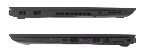 LENOVO ThinkPad T470 i5-6300U 8GB 256GB SSD 14" FHD (US QWERTY) Win10pro + zasilacz UŻYWANY (nowa bateria)