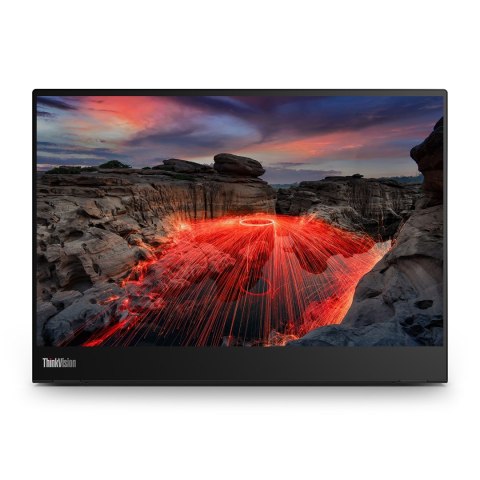 Lenovo ThinkVision M14t G2 14i 14.0"Touch 2440 x 1440 60Hz 300nits USB Raven Black