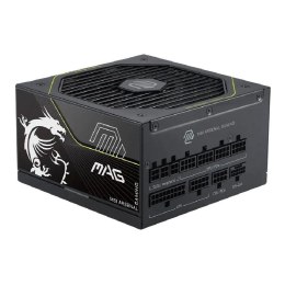 MSI Zasilacz MSI MAG A1000PLS PCIE5 1000W 135mm 80plus Platinum aPFC
