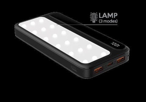 Rebeltec Powerbank Rebeltec P10 LCDPD LAMP (10 000mAh 22,5W) z latarką LED