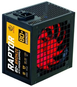 Rebeltec Zasilacz ATX Rebeltec RAPTOR 800W, BRONZE 80+, Single Rail, DC-DC