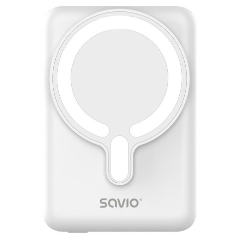 Savio Powerbank SAVIO BA-13 10000 mAh biały