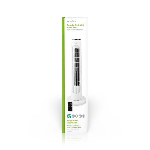 Wentylator kolumnowy Nedis FNTR13CWT40 50W biały (OUTLET)