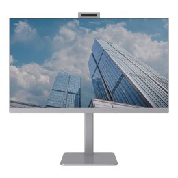 Adax Komputer ADAX VERSO AiO WXIPC12100 23,8'' Silver i3-12100/H610/8GB/512GB/Wi-Fi/BT/W11Pro