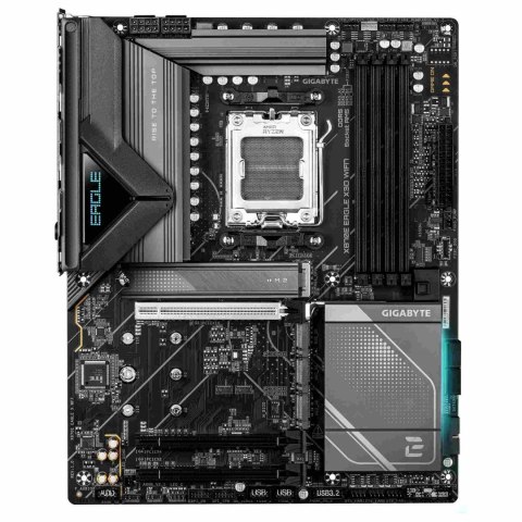 Gigabyte Płyta Gigabyte X870E EAGLE X3D WIFI7 (Rev. 1.0) /AMD X870/DDR5/SATA3/M.2/USB4/PCIe5.0/WiFi/BT/AM5/ATX