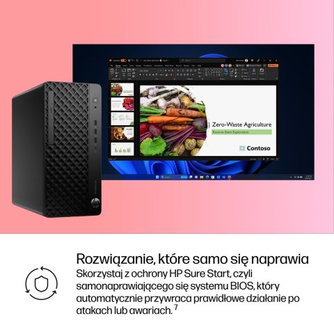 HP ProDesk 4 Tower G1i Desktop AI PC Ultra 5 225 16GB DDR5 SSD512 Arc 130T W11Pro 3Y OnSite