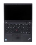 LENOVO ThinkPad T495s RYZEN 7 3700U 16GB 256GB SSD 14" FHD Win11pro + zasilacz UŻYWANY UK QWERTY
