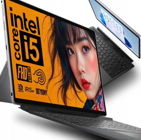 Laptop Dell Latitude 7320 Detachable i5 16GB RAM 1TB SSD 13,3" dotykowy Full HD 2w1 powystawowy