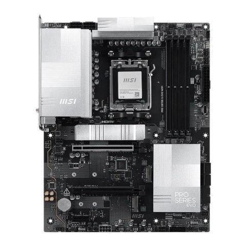 MSI Płyta MSI PRO X870E-S EVO WIFI /AMD X870/DDR5/SATA3/M.2/USB4/WiFi/BT/PCIe5.0/AM5/ATX