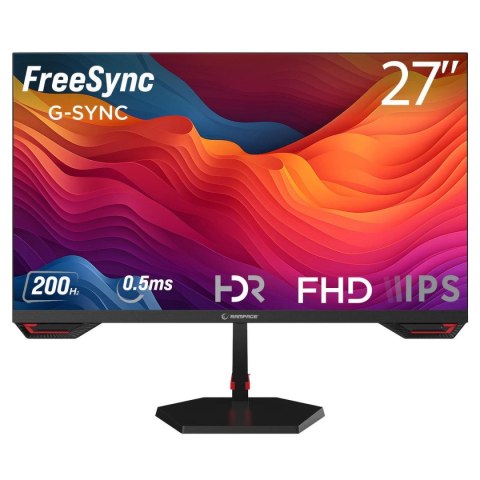 Rampage Monitor Rampage 27" CR27R200 FastIPS FHD 200Hz HDMI DP głośniki 0,5ms gamingowy