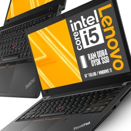 Laptop Lenovo ThinkPad T480s i5 16GB RAM 256GB SSD 14" Full HD poleasingowy