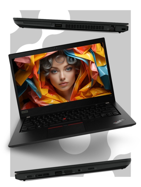 Laptop Lenovo ThinkPad T14 Gen 1 i7 16GB RAM 512GB SSD 14" Full HD powystawowy