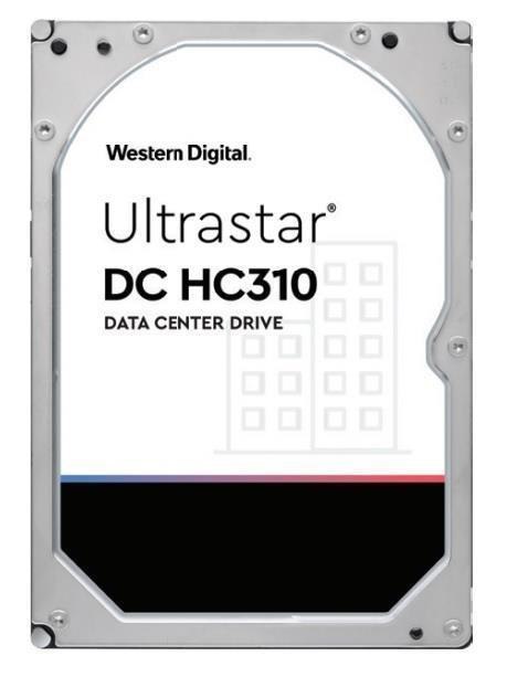 Western Digital Dysk Western Digital Ultrastar DC HC310 7K6 6TB 3,5" 7200 256MB SAS 4KN SE P3 DC HUS726T6TAL4204