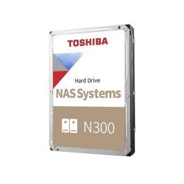 TOSHIBA Dysk Toshiba N300 HDWG160UZSVA 3,5' 6TB SATA - NAS BULK