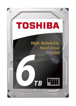 TOSHIBA Dysk Toshiba N300 HDWN160UZSVA 3,5' 6TB SATA - NAS BULK