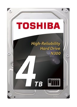 TOSHIBA Dysk Toshiba N300 HDWQ140UZSVA 3,5' 4TB SATA 7200 128MB NAS BULK