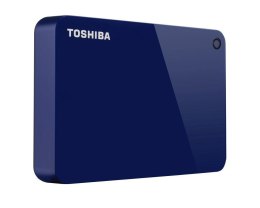 TOSHIBA Dysk zewnętrzny Toshiba Canvio Advance 4TB, USB 3.0, blue