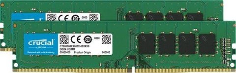 CRUCIAL Pamięć DDR4 Crucial 16GB (2x8GB) 2400MHz CL17 1,2V DRx8