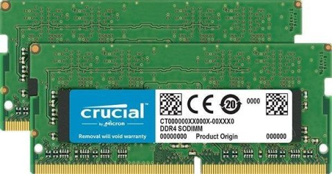 CRUCIAL Pamięć SODIMM DDR4 Crucial 16GB (2x8GB) 2666MHz CL19 1,2V SRx8