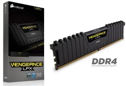 Corsair Pamięć DDR4 Corsair Vengeance LPX 8GB (1x8GB) 2666MHz XMP 2.0 CL16 1,2V Black