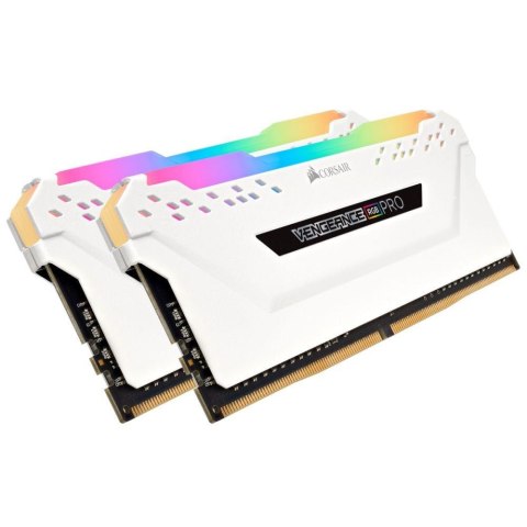 Corsair Pamięć DDR4 Corsair Vengeance RGB PRO 16GB (2x8GB) 3200MHz CL16 1,35V White