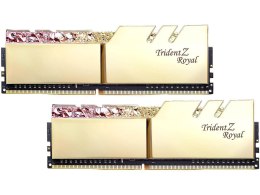 G.Skill Pamięć DDR4 G.Skill Trident Z Royal Gold RGB 16GB (2x8GB) 3200MHz CL14 1,35V XMP 2.0 Podświetlenie LED
