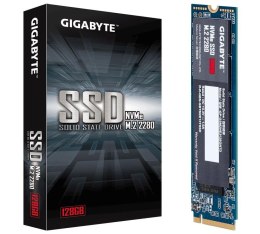 GIGABYTE Dysk SSD Gigabyte 128GB M.2 2280 PCIe 3.0 x4 NVMe (1550/550 MB/s)