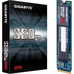 GIGABYTE Dysk SSD Gigabyte 512GB M.2 2280 PCIe 3.0 x4 NVMe (1700/1550 MB/s)