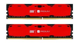 Goodram Pamięć DDR4 GOODRAM IRIDIUM 16GB (2x8GB) 2400MHz CL15-15-15 IRDM 1024x8 Red