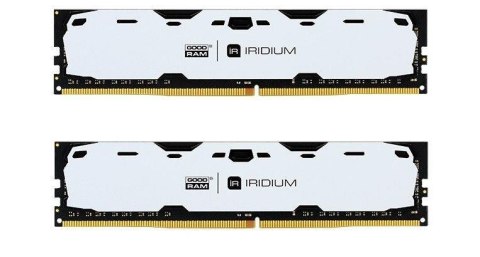 Goodram Pamięć DDR4 GOODRAM IRIDIUM 8GB (2x4GB) 2400MHz CL15-15-15 IRDM 512x8 White