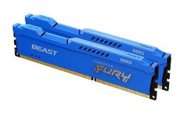 Kingston Pamięć DDR3 Kingston Fury Beast 16GB (2x8GB) 1600MHz CL10 1,5V niebieska