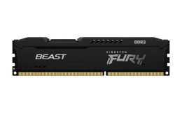 Kingston Pamięć DDR3 Kingston Fury Beast 8GB (1x8GB) 1866MHz CL10 1,5V czarna
