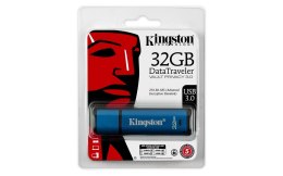 Kingston Pendrive Kingston DataTraveler Vault Privacy 3.0 32GB USB 3.0, AES 256-bit XTS, FIPS 197