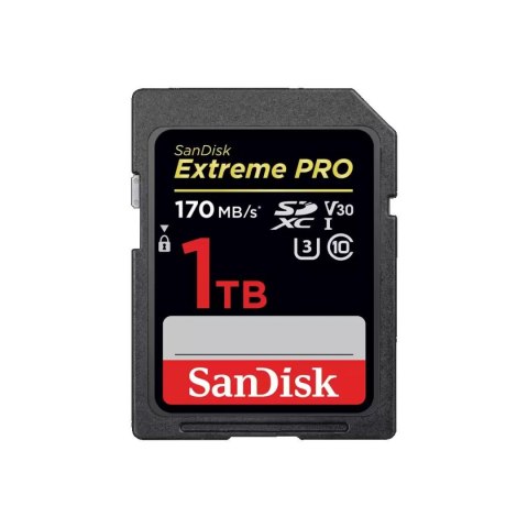 SanDisk Karta pamięci SanDisk EXTREME PRO SDXC 1 TB 170/90 MB/s V30 UHS-I U3