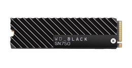 Western Digital Dysk SSD WD Black SN750 500GB M.2 2280 PCIe NVMe (3470/2600 MB/s) WDS500G3XHC z radiatorem