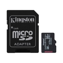 Kingston Karta pamięci Kingston Industrial microSD 32GB Class 10 UHS-I U3 + adapter