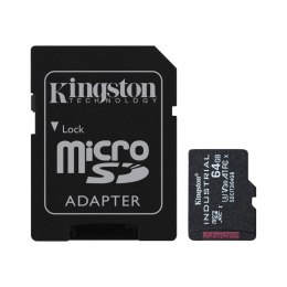 Kingston Karta pamięci Kingston Industrial microSD 64GB Class 10 UHS-I U3 + adapter