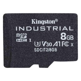 Kingston Karta pamięci Kingston Industrial microSD 8GB Class 10 UHS-I U3