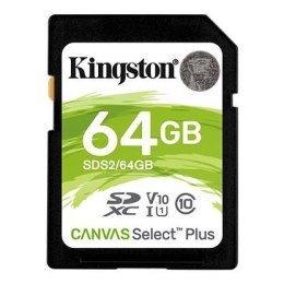 Kingston Karta pamięci Kingston SD Canvas Select Plus 64GB UHS-I