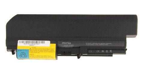 Bateria Mitsu do IBM 14" T61, R61 (6600mAh)