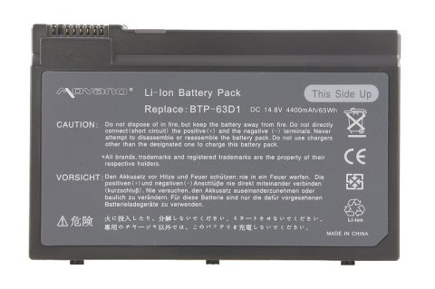 Bateria movano premium Acer Aspire 3610, TM 2410